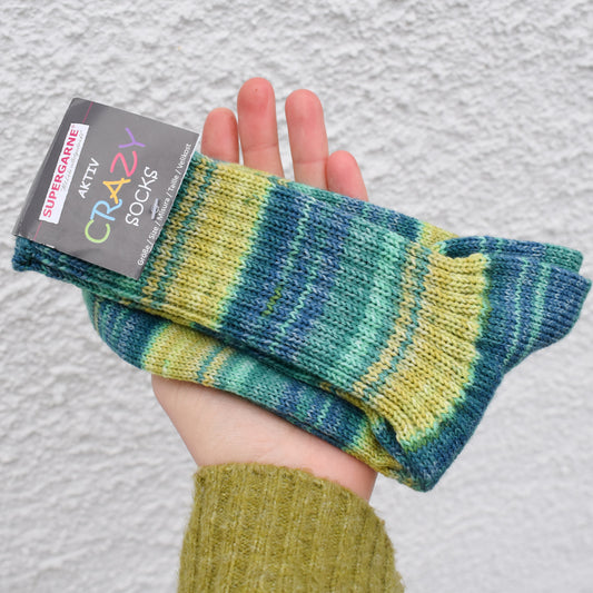 Luxususné ponožky z vlny Superwash 4130