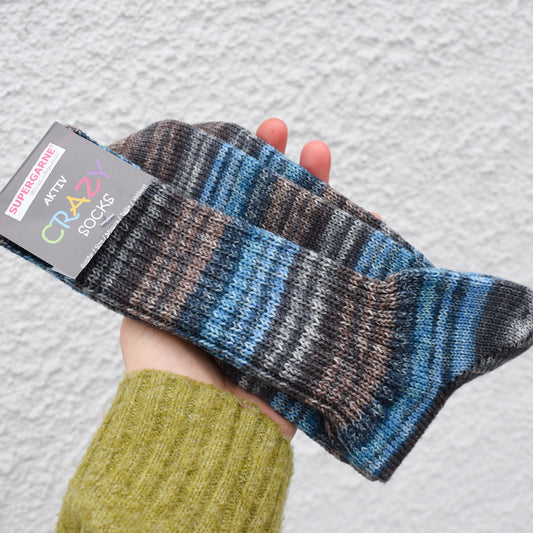 Luxususné ponožky z vlny Superwash 4152