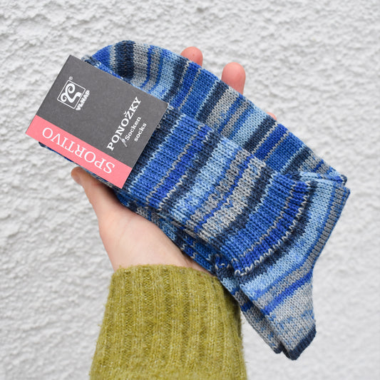 Luxususné ponožky z vlny Superwash 719