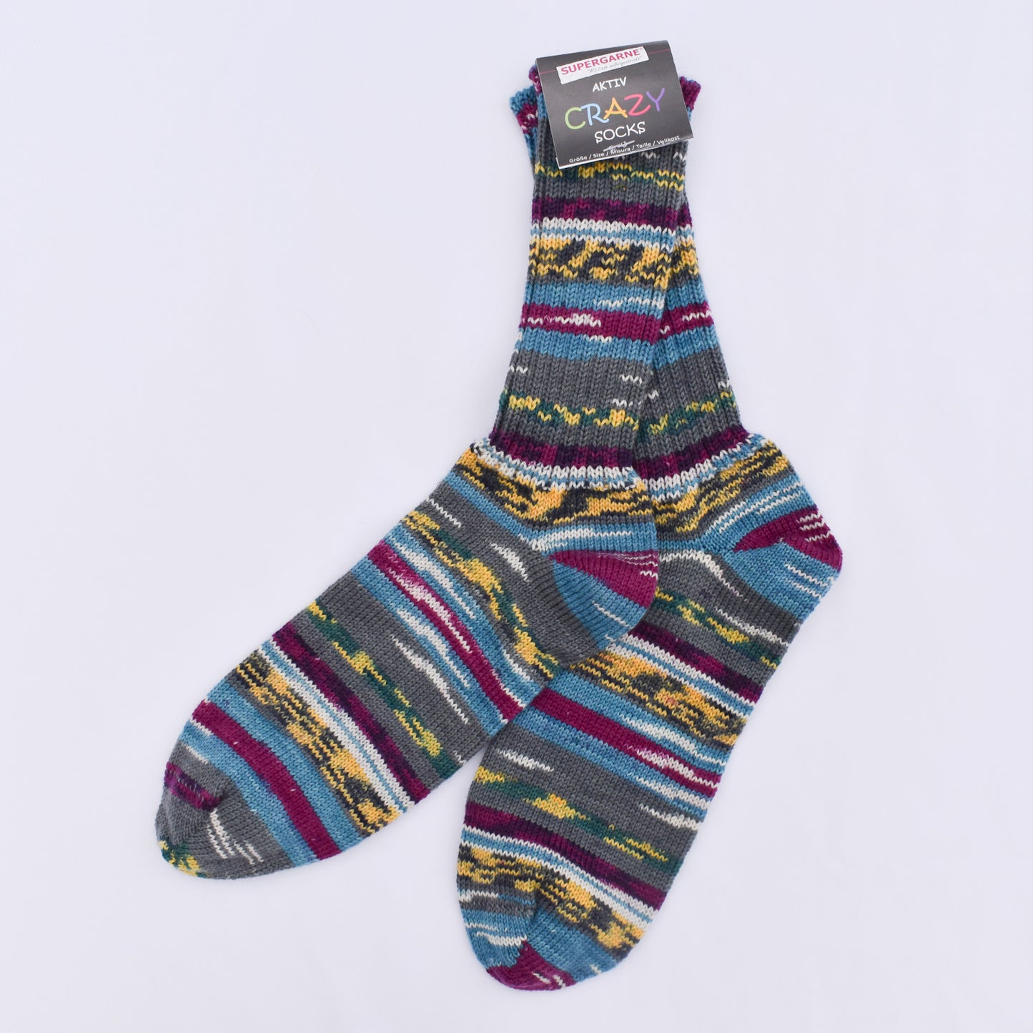 Luxususné ponožky z vlny Superwash 4718