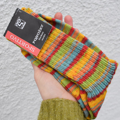 Luxususné ponožky z vlny Superwash 724