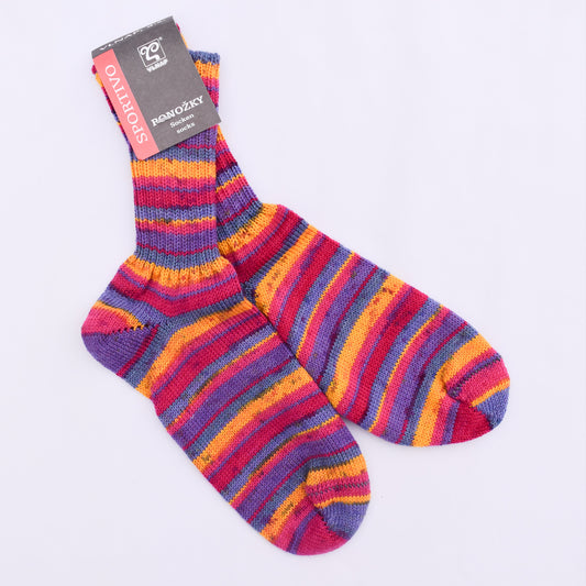 Luxususné ponožky z vlny Superwash 728