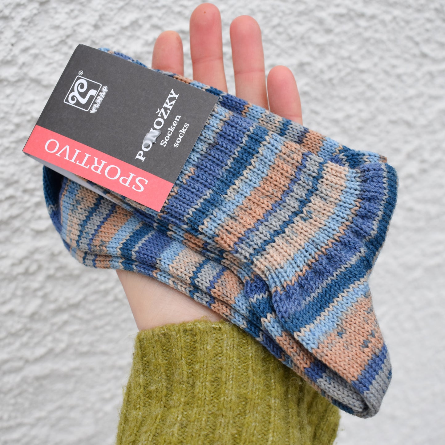 Luxususné ponožky z vlny Superwash 725