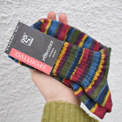 Luxususné ponožky z vlny Superwash 726