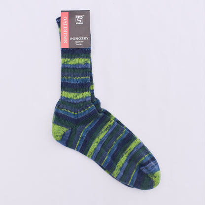 Luxususné ponožky z vlny Superwash 721