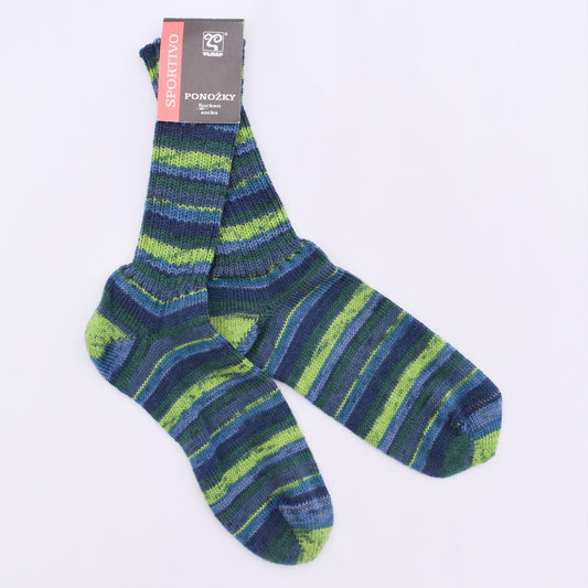 Luxususné ponožky z vlny Superwash 721