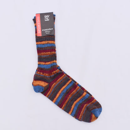 Luxususné ponožky z vlny Superwash 723