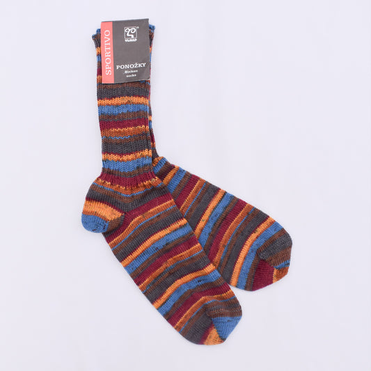 Luxususné ponožky z vlny Superwash 723