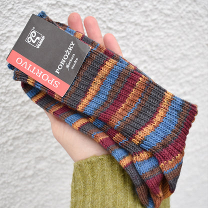 Luxususné ponožky z vlny Superwash 723